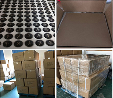 OEM ODM 74.9*19mm Empty Compact Powder Case With Built In Mirror 0