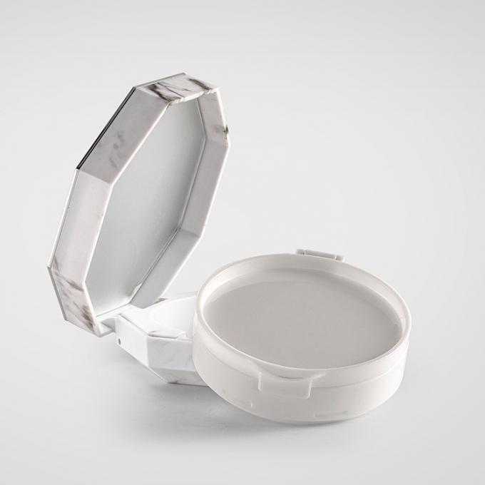 Refillable Round Transparent Cushion Foundation Case for Light To Medium Coverage. 1