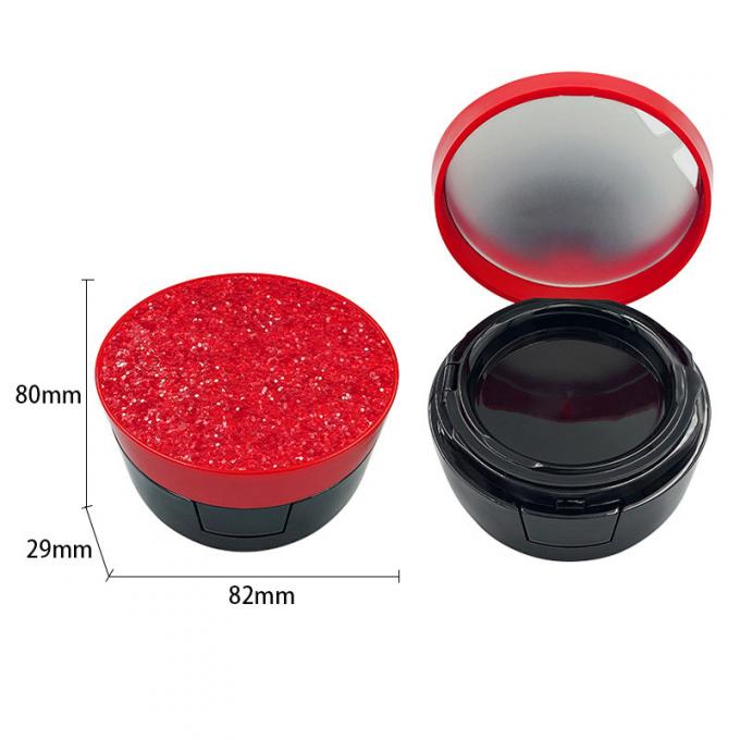15g Compact Travel Friendly Transparent Cushion Foundation Case for Dewy Lightweight Coverage 1