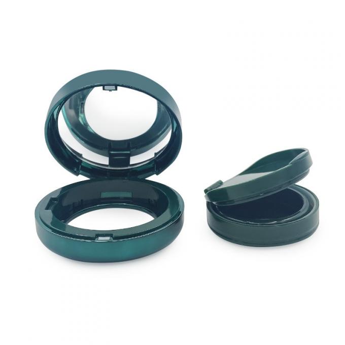 15g Transparent Plastic Refillable Compact Powder Case for Travel friendly Cosmetic Needs 3