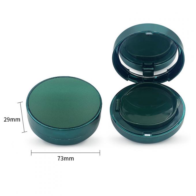 15g Transparent Plastic Refillable Compact Powder Case for Travel friendly Cosmetic Needs 1