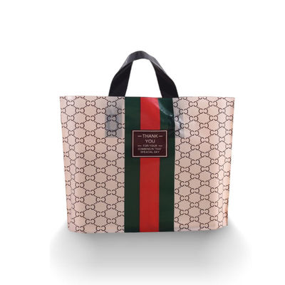 OEM Logo Plastic Custom Shopping Bags Plastic Packaging Bags Tear Resistant