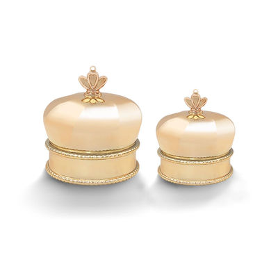 Exquisite Cosmetic Packaging Jar Plastic Cream Container 54mm 70mm Diameter