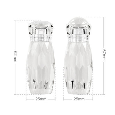 ABS Material Clear Cosmetic Packaging Jar 5g For Skincare Products