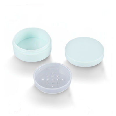 Screw Cap Polypropylene PP Cream Jar Empty Loose Powder Container