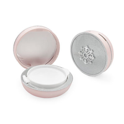Round Cosmetic Packaging Case for Travel with Light to Medium Coverage