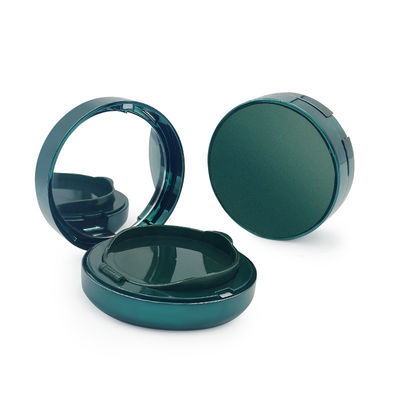 15g Transparent Plastic Refillable Compact Powder Case for Travel friendly Cosmetic Needs