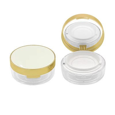 buy 15g Round Shape Transparent Empty Loose Powder Case for Compact Powder online manufacturer